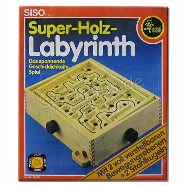 Super-Holz-Labyrinth Geschicklichkeitsspiel