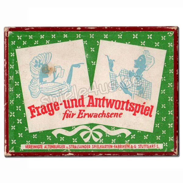 Frage- und Antwortspiel für Erwachsene