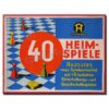 40 Heimspiele Haussers neue Spieleschachtel von 1965