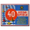 40 Heimspiele Haussers neue Spieleschachtel von 1965