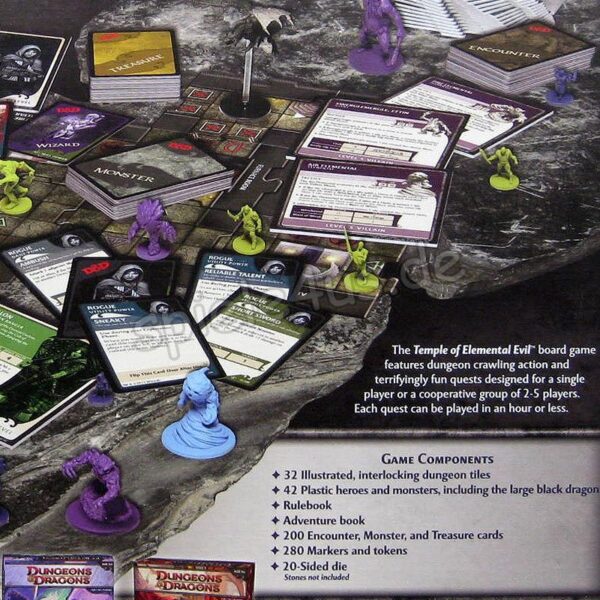D&D Temple of Elemental Evil ENGLISCH