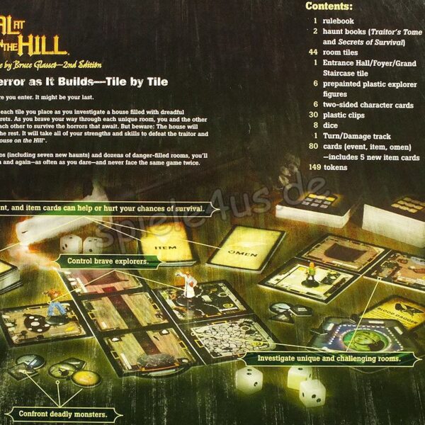 Betrayal at House on the Hill ENGLISCH