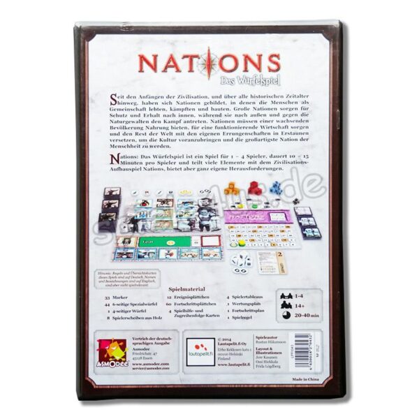 Nations Das Würfelspiel