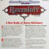 Realm of Terror Ravenloft Boxed Set D&D Dungeons Dragons Box ENGLISCH