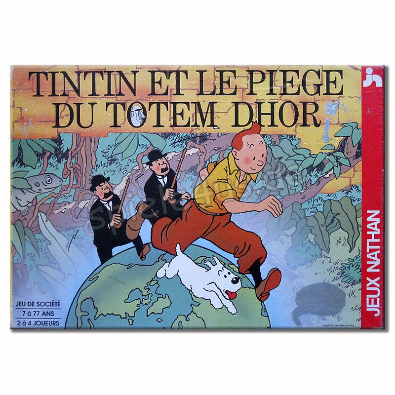 Tintin et le Piege du Totem Dhor Spiel