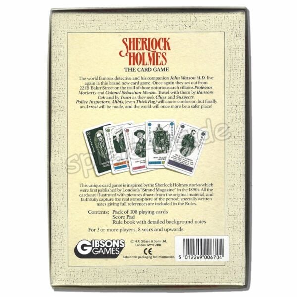 Sherlock Holmes the Card Game ENGLISCH