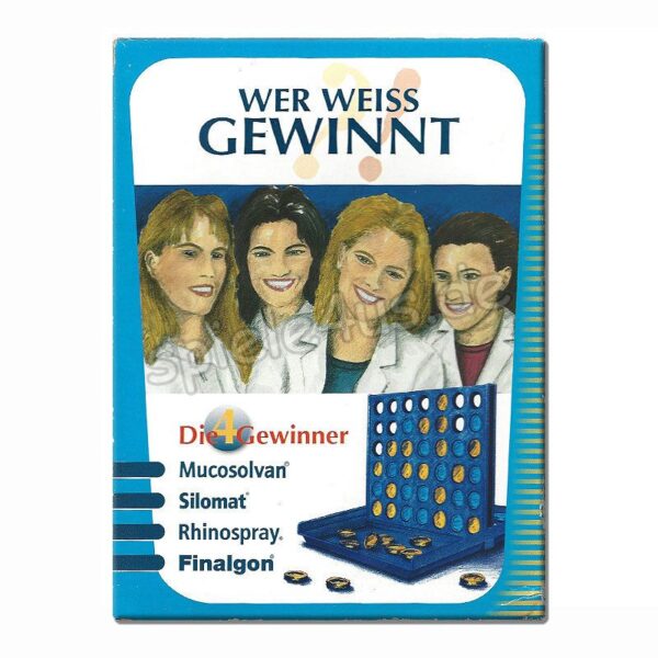 Wer weiss gewinnt Die 4 Gewinner Werbespiel