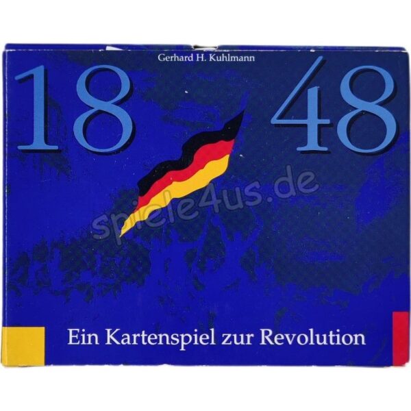 1848 Kartenspiel zur deutschen Revolution