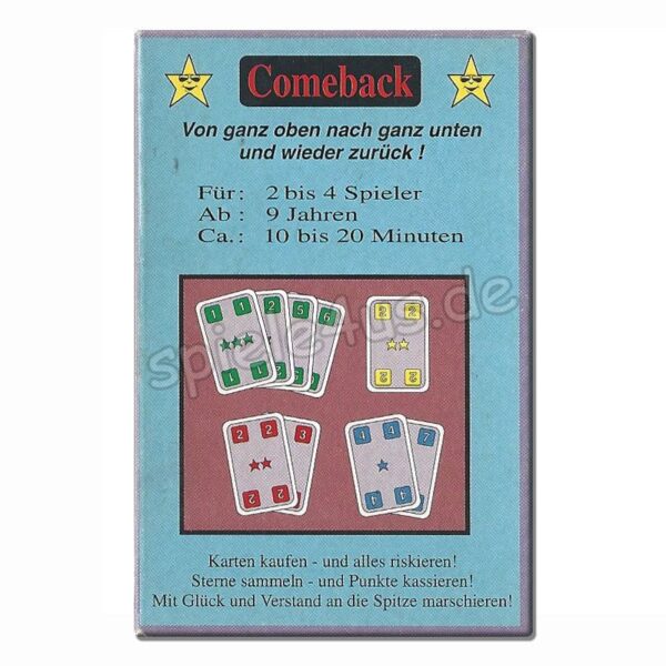 Comeback Kartenspiel
