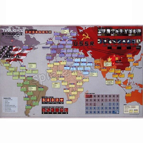 Twilight Struggle Deluxe Edition ENGLISCH