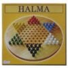 Halma mit  Vollholz-Spielfeld