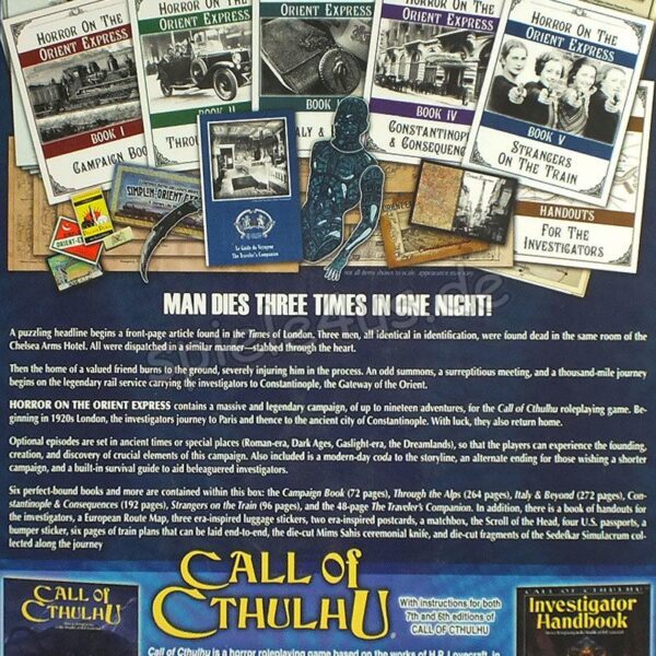 Call of Cthulhu: Horror on the Orient Express