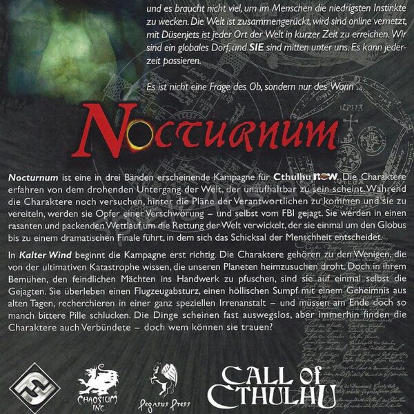 Cthulhu Now – Nocturnum 2 – Kalter Wind