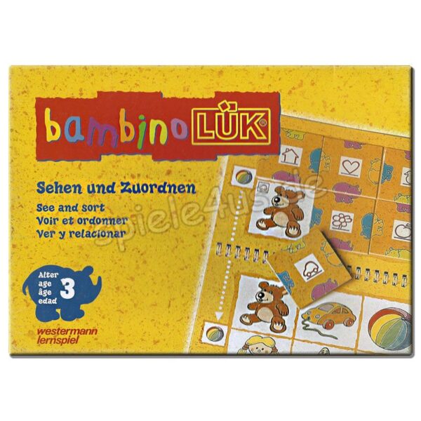 Bambino LÜK: Sehen und zuordnen