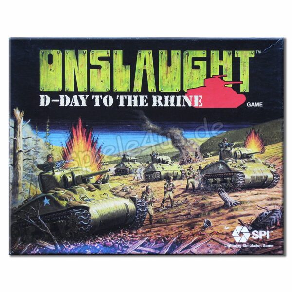 Onslaught D-Day to the Rhine ENGLISCH