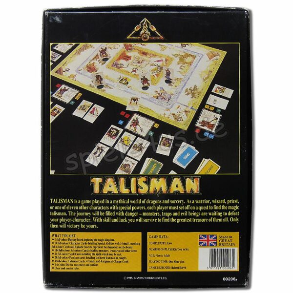 Talisman The Magical Quest Game 2nd Edition