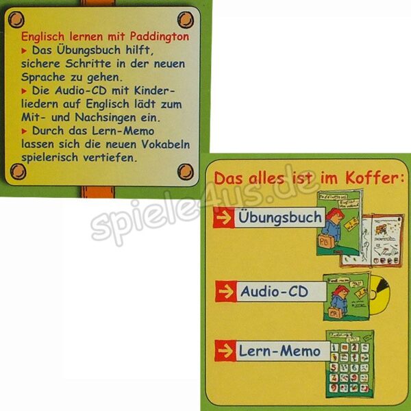 Paddingtons Englisch-Koffer