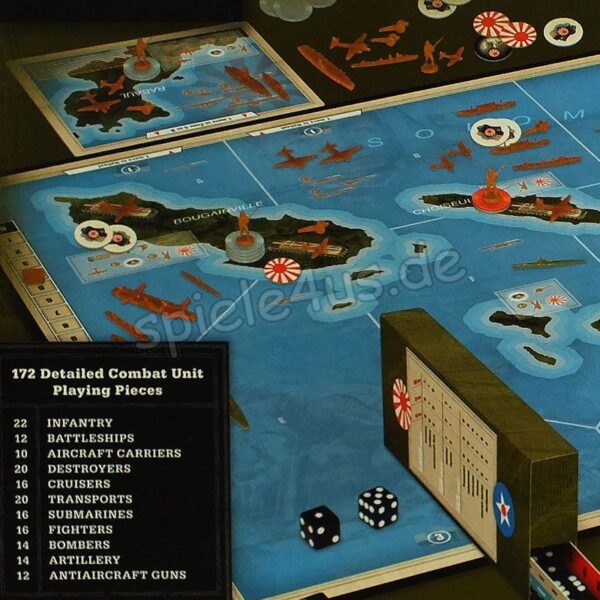 Axis & Allies Guadalcanal ENGLISCH