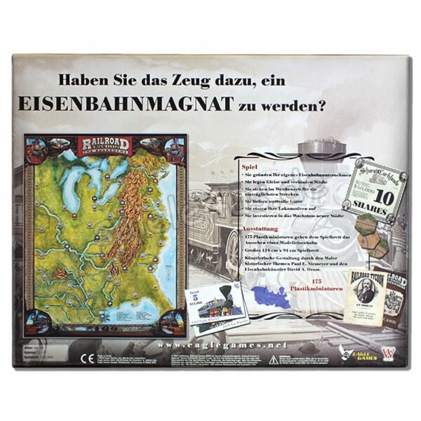 Railroad Tycoon Das Brettspiel