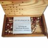Spielekiste Holz mit Idibi Mühle Solitär