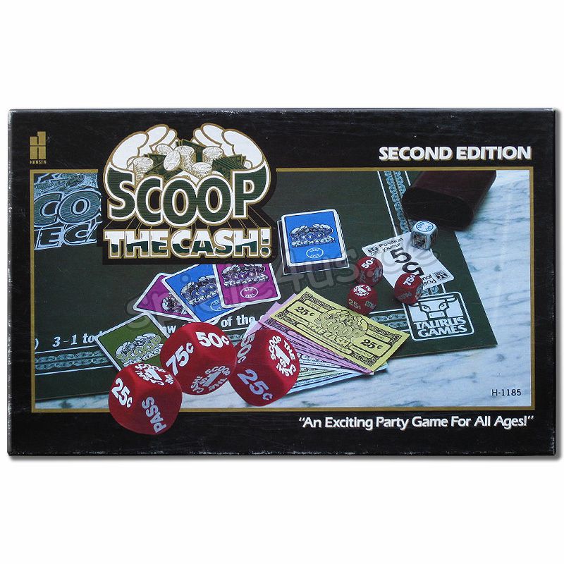 Scoop The Cash! Partyspiel ENGLISCH
