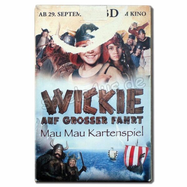Wickie auf großer Fahrt Mau Mau Kartenspiel