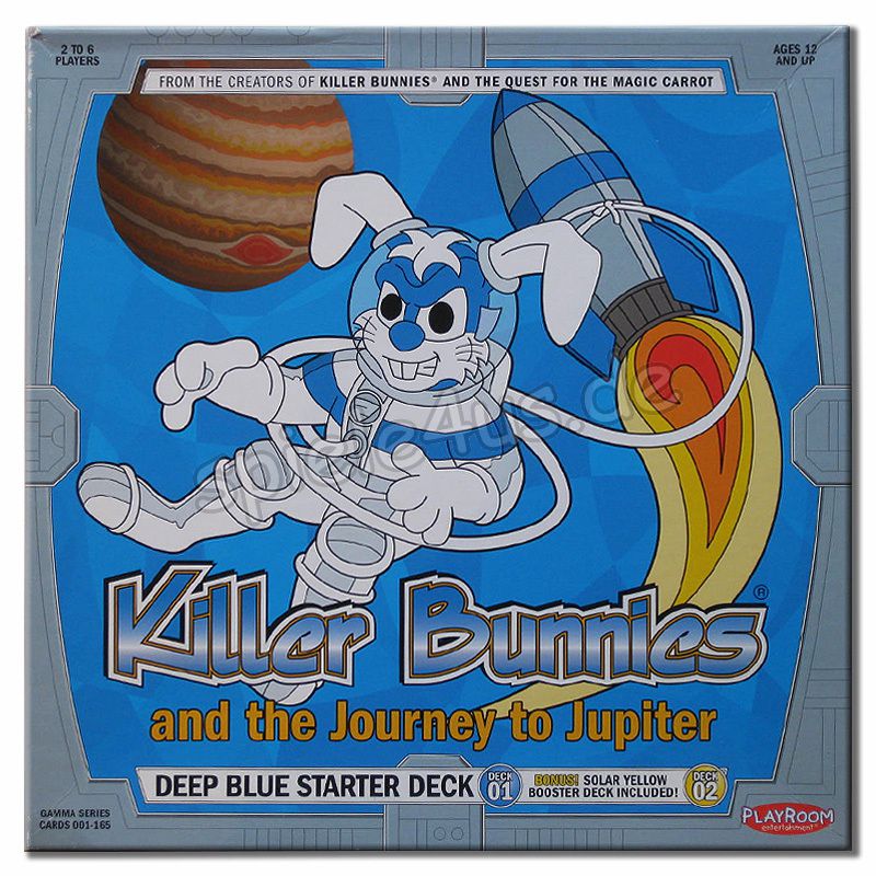 Killer Bunnies Jupiter Blue Starter Card Game