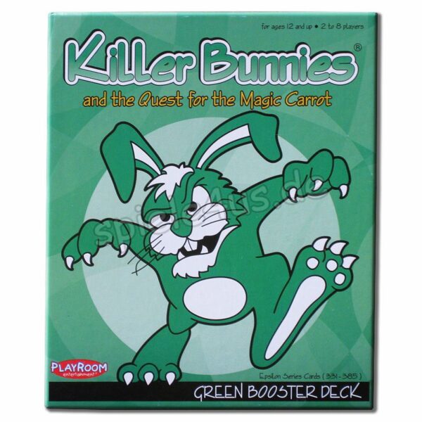 Killer Bunnies Green Booster Deck