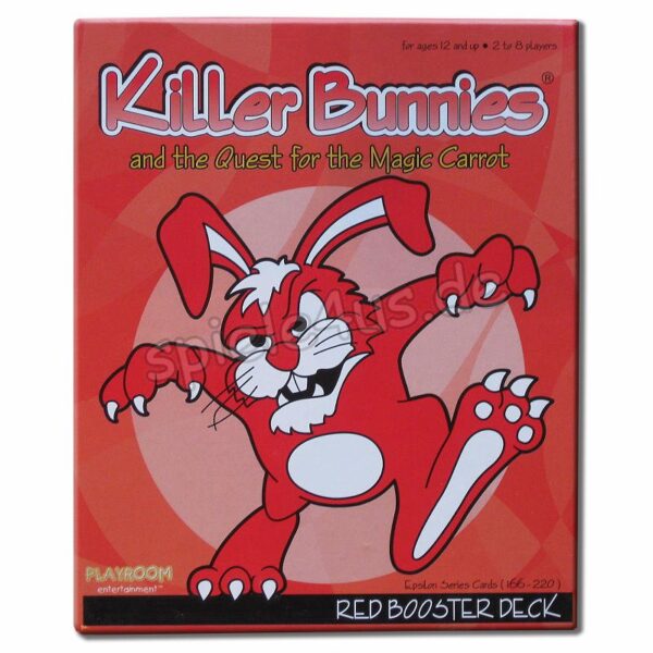 Killer Bunnies Red Booster Deck