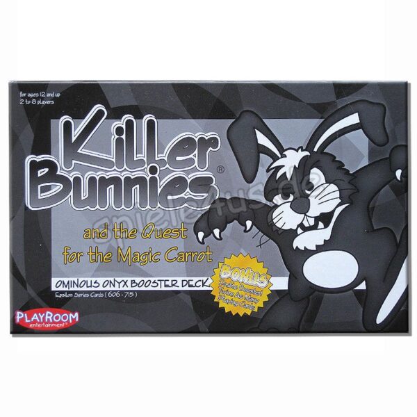 Killer Bunnies Ominous Onyx Booster