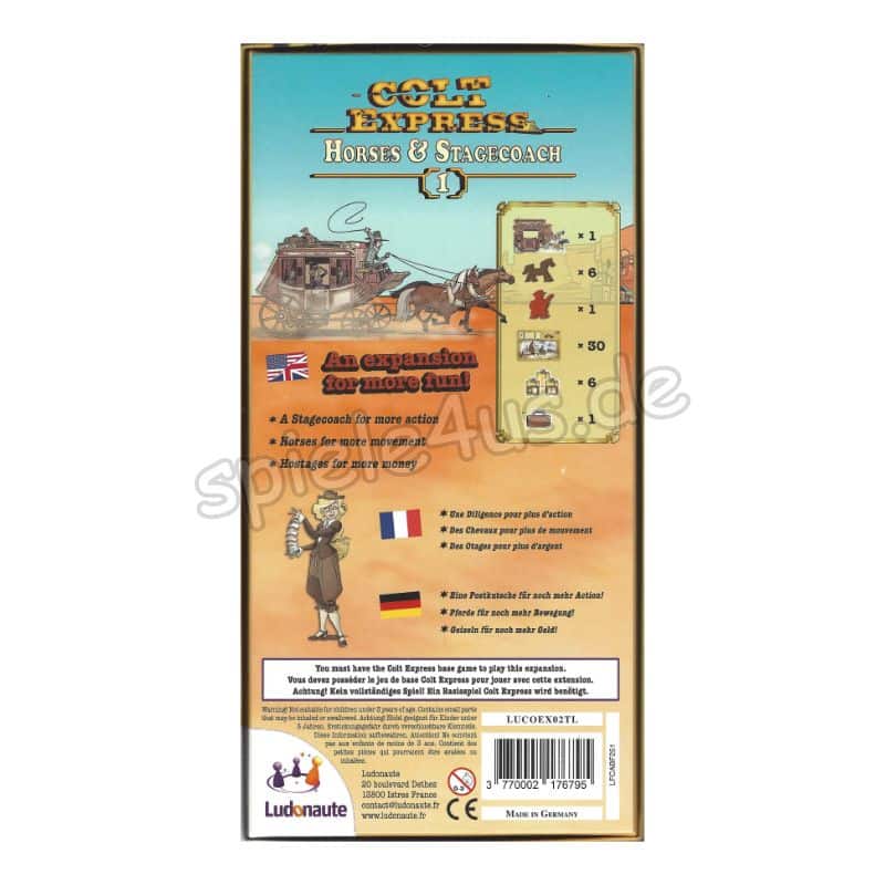 Colt Express: Horses und Stagecoach Erw. kaufen