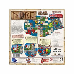 Nord Brettspiel mit Nord: Jarl-Erweiterung