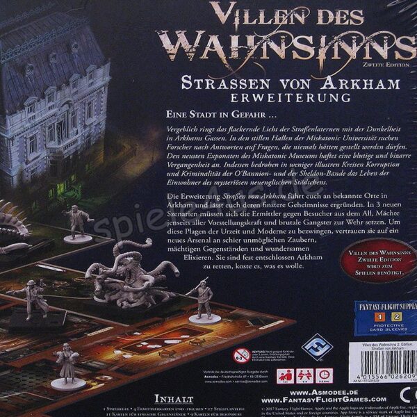 Villen des Wahnsinns 2.Ed. Straßen von Arkham Erw.