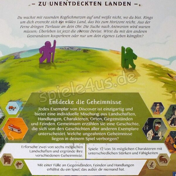 Discover: Zu unentdeckten Landen