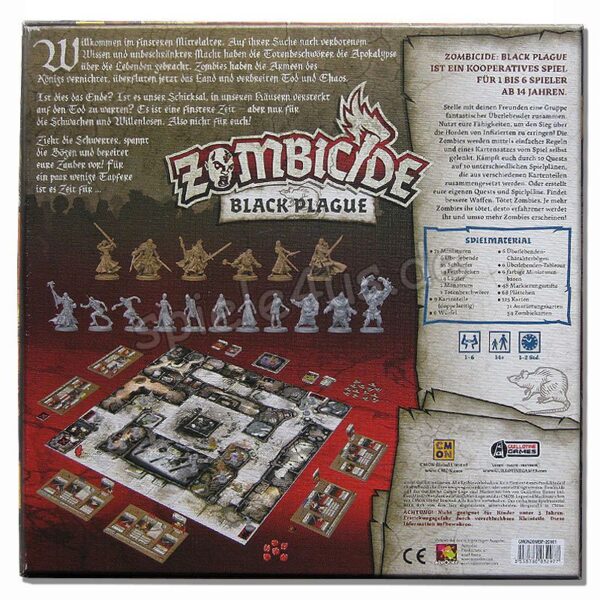 Bundle Zombicide Black Plague+Wulfsburg+Todesschützenschlurfer