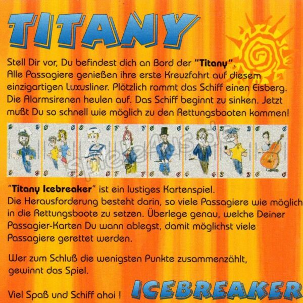 Titany Icebreaker Kartenspiel