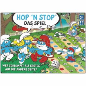 hop’n stop Das Spiel Würfelspiel Schlümpfe