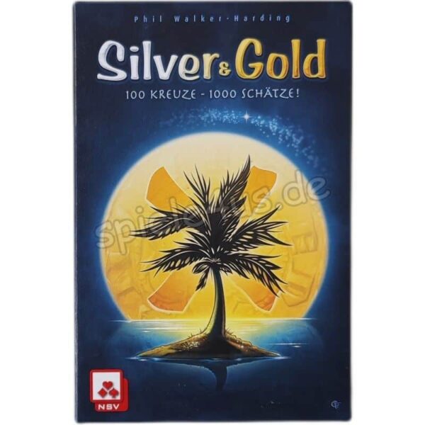 Silver und Gold Kartenspiel