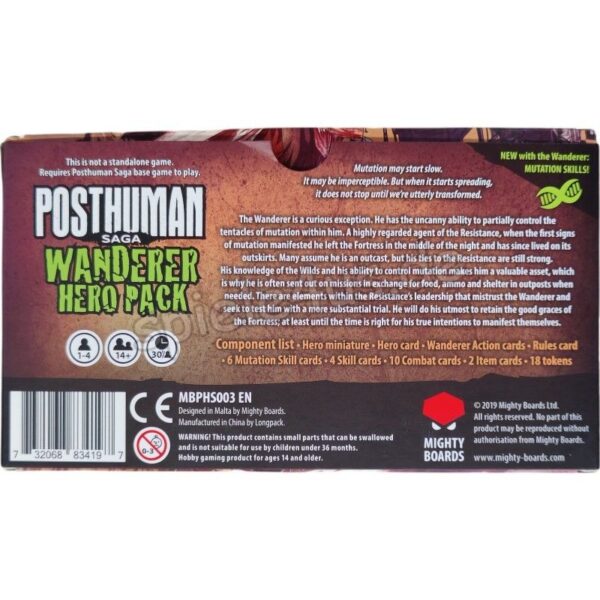 Posthuman Saga Wanderer Hero Pack