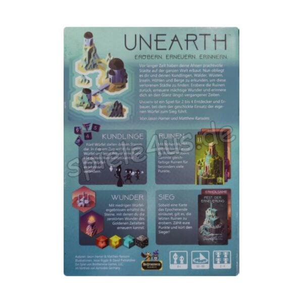 Unearth Brettspiel