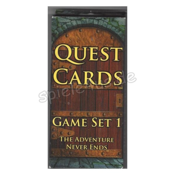 Quest Cards Game Set 1 The adventure never ends