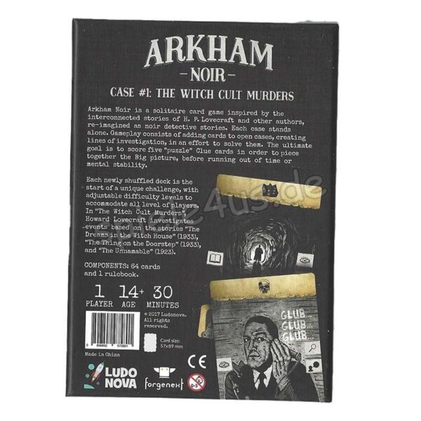 Arkham Noir Fall 1: Die Hexenkult-Morde