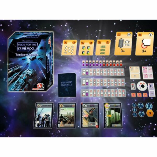 Race for the Galaxy Rebellen versus Imperium Erweiterung