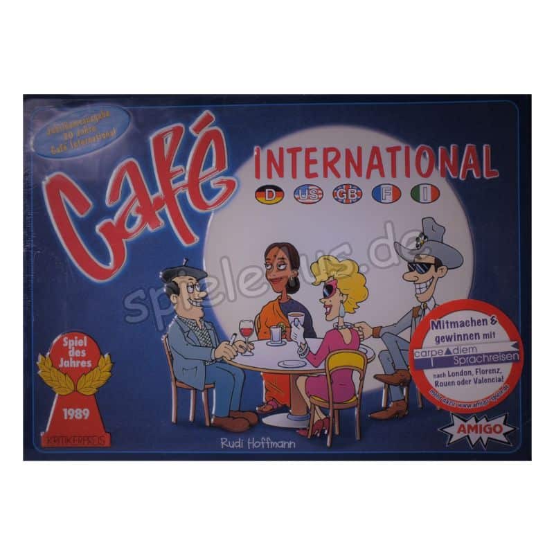 Cafe International Jubiläumsausgabe Metallbox