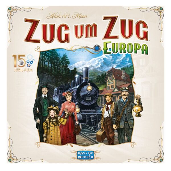 Zug um Zug Europa 15 Jahre Edition