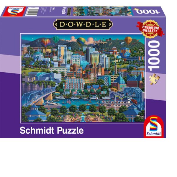 Chattanoga 1000 Teile Puzzle Schmidt 59641