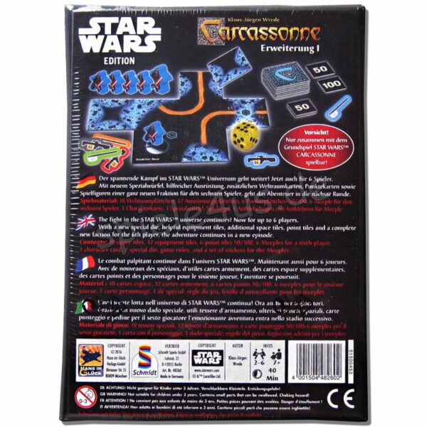 Carcassonne Star Wars 1. Erweiterung