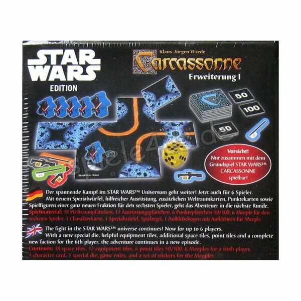 Carcassonne Star Wars 1. Erweiterung