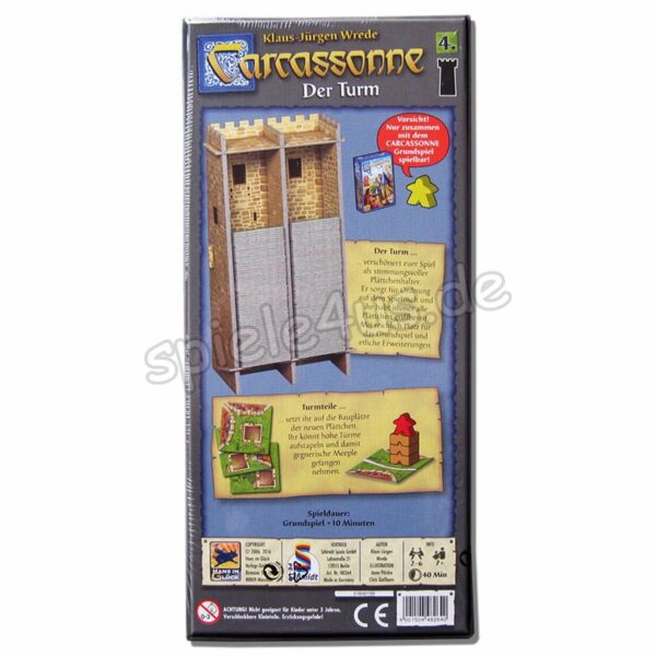 Carcassonne Der Turm 4 Erweiterung