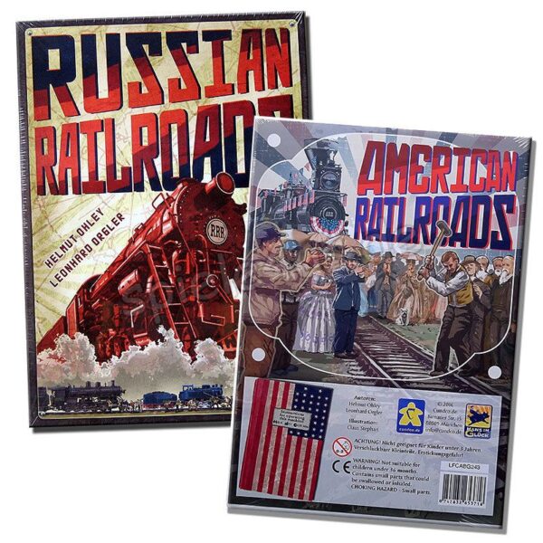 Bundle Russian Railroads mit American Railroads Erweiterung